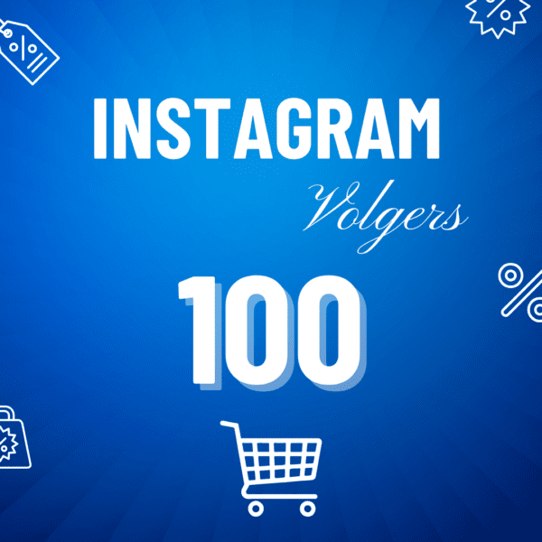 100 Instagram Volgers