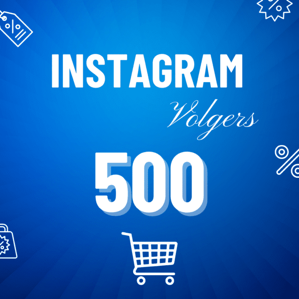 500 Instagram Volgers